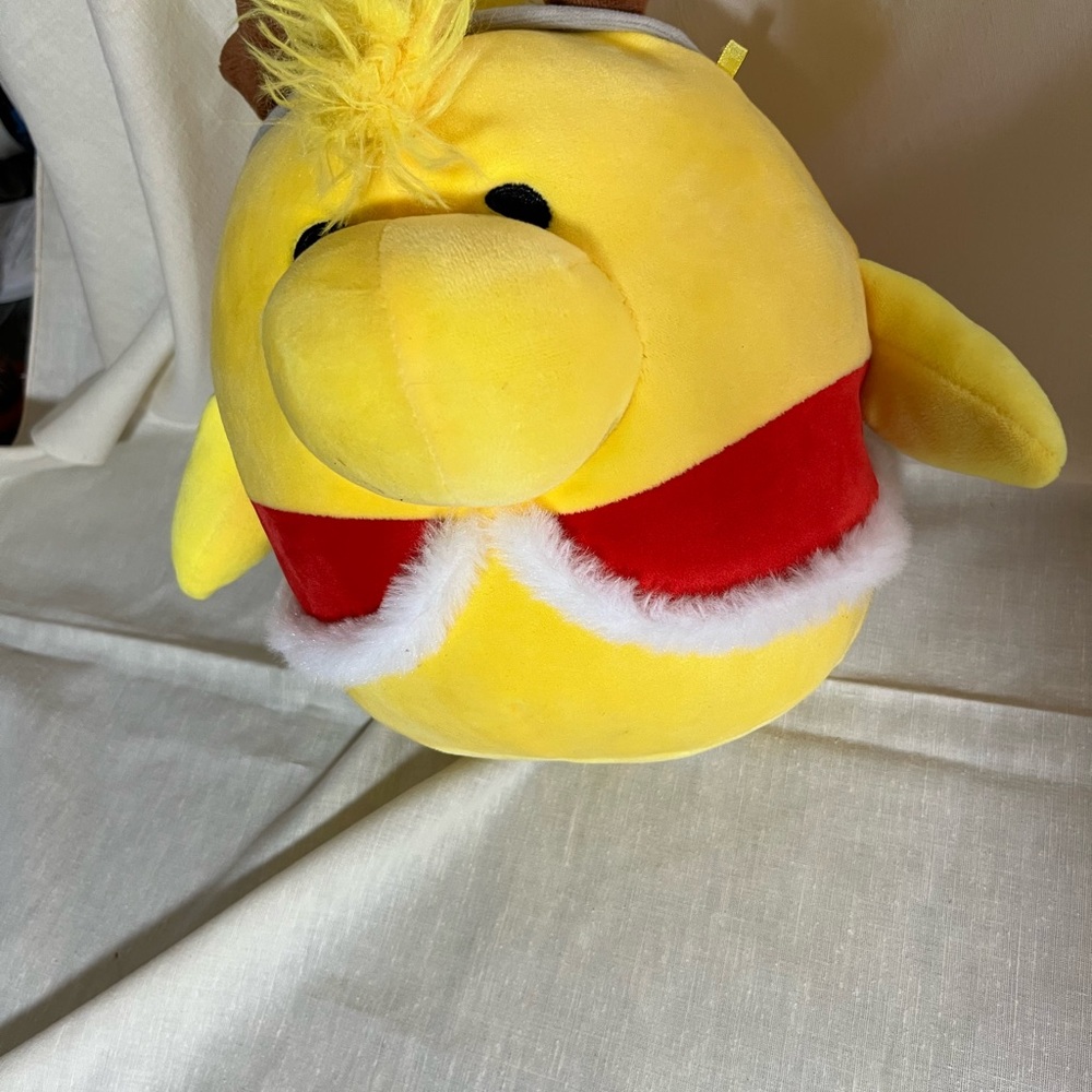 Peanuts Squishmallows Woodstock Christmas Plush